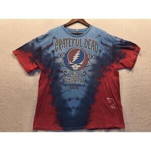VTG Grateful Dead Delta The Great American Music Hall Shirt SzM Distressed Paint